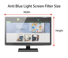 Load image into Gallery viewer, Anti Blue Light Screen Panel for Desktop Monitor, Blocks Excessive Harmful Blue Light, Reduce Eye Fatigue and Eye Strain