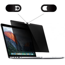 Load image into Gallery viewer, Magnetic Privacy Filter for Macbook, Comes with Camera Cover Slide, Provide Privacy, Anti-Blue Light and Anti-Glare
